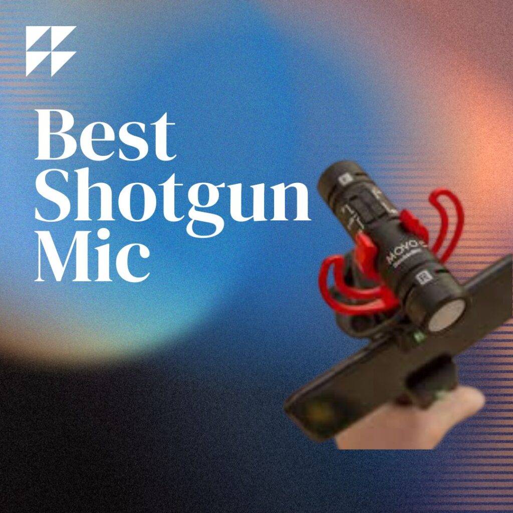 A high-quality shotgun microphone for iphone, ideal for capturing clear and focused audio in various settings.